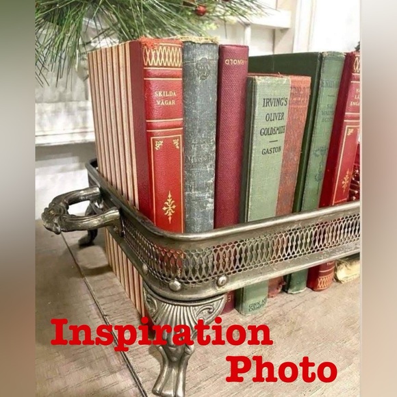 Vintage silver plated metal casserole dish holder chafing dish frame stand - Picture 15 of 16